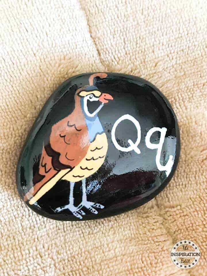quail rock stone