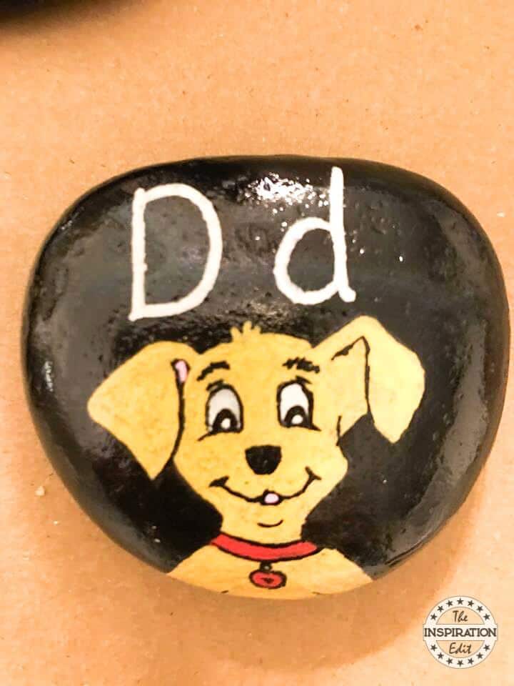 dog rock stone