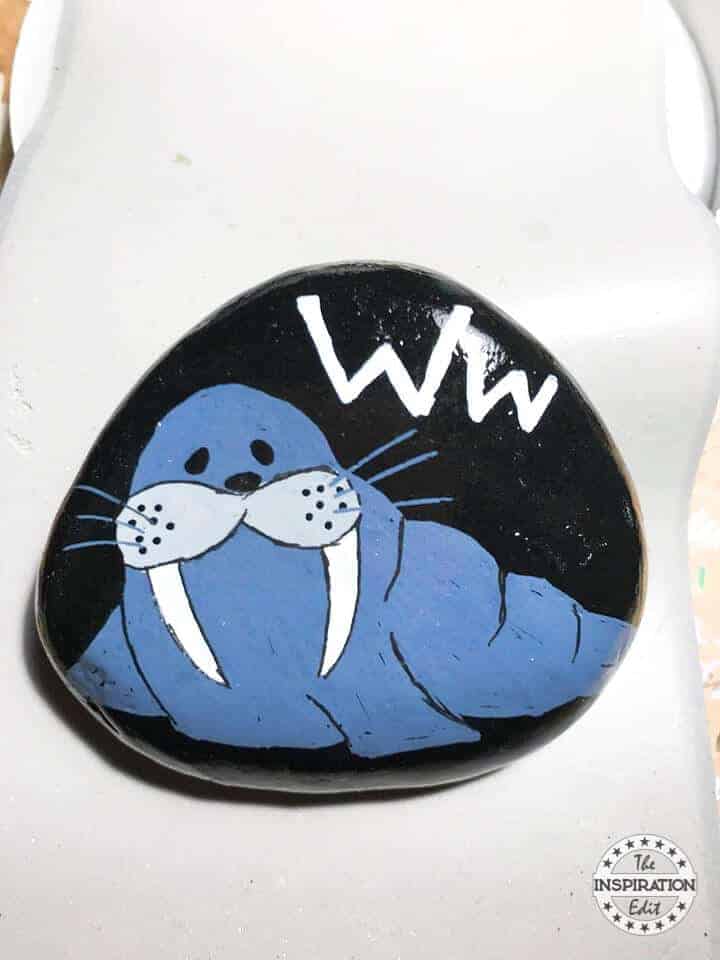 walrus rock stone