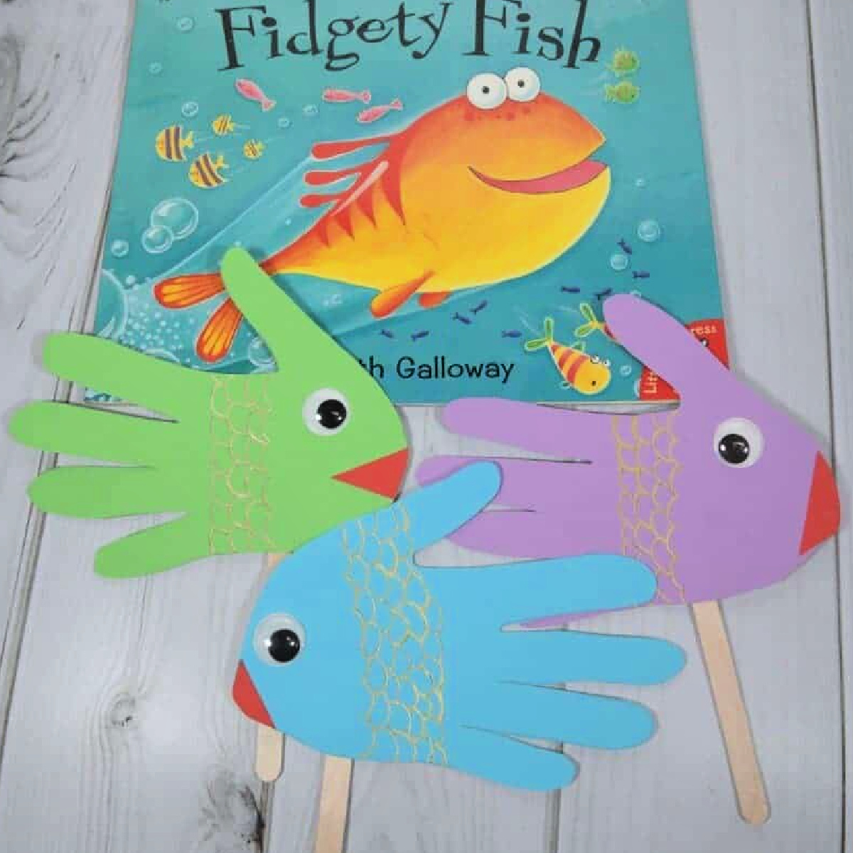Fidgety Fish Puppet Craft and Learning Resource | The Inspiration Edit