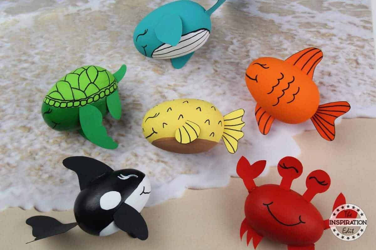 Ocean Shark and Crab Craft.