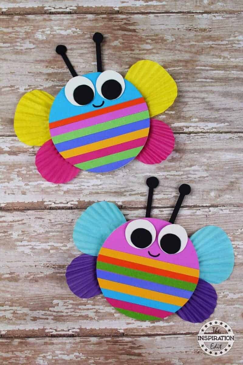 Butterfly Craft for Preschool Kids.