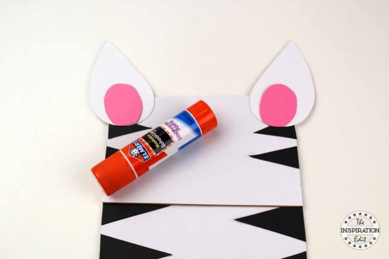 letter Z zebra craft for kids