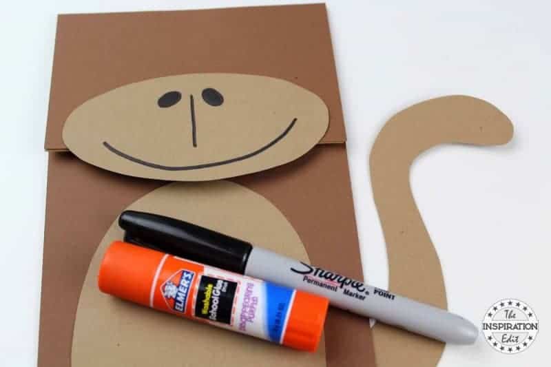 Monkey Puppet Craft Monkey Puppet Craft