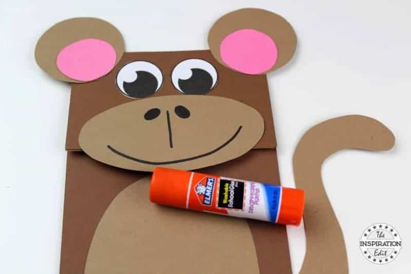 Monkey Puppet Craft Monkey Puppet Craft