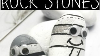 Halloween Craft Ideas halloween mummy stones