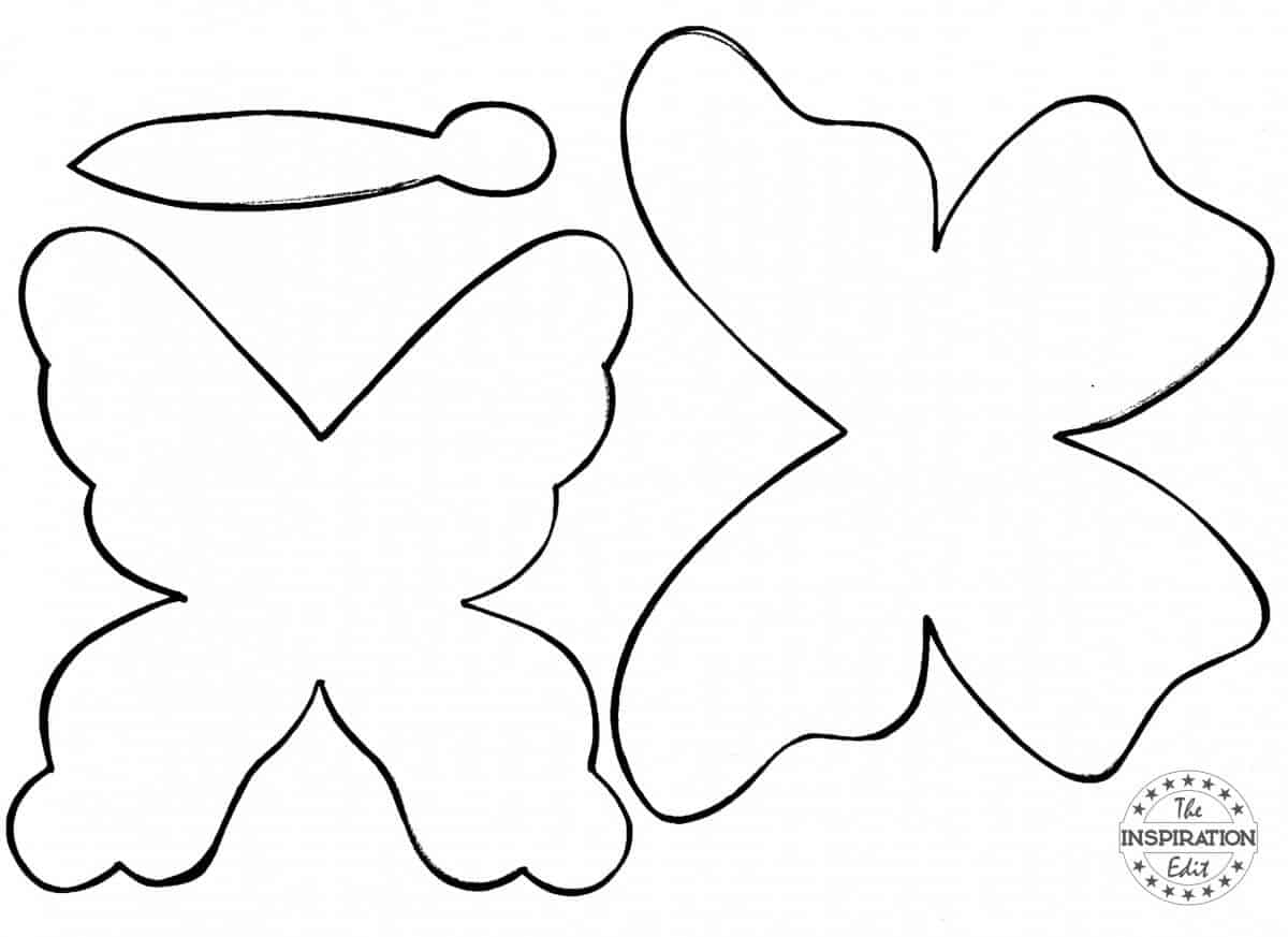 Galaxy Blot Butterfly Craft.