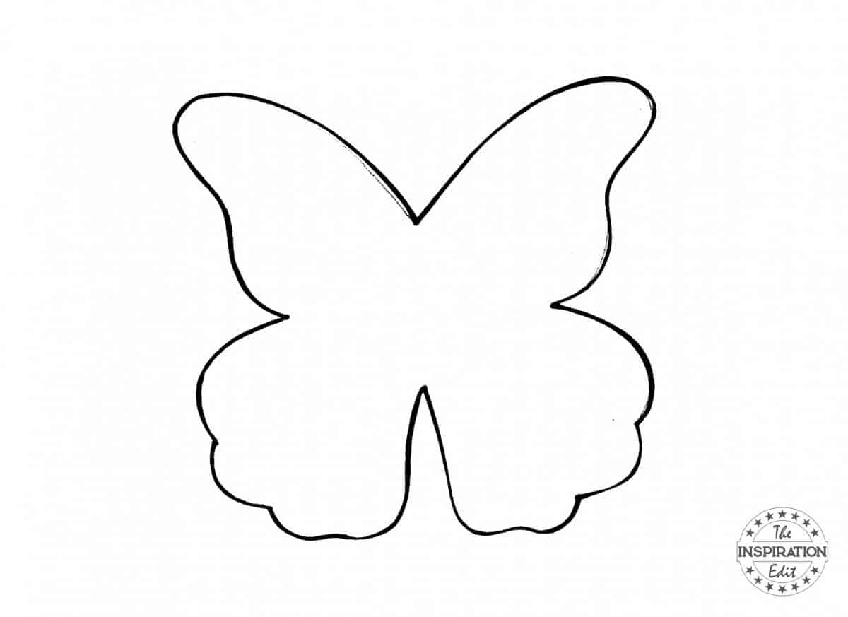 Galaxy Blot Butterfly Craft.