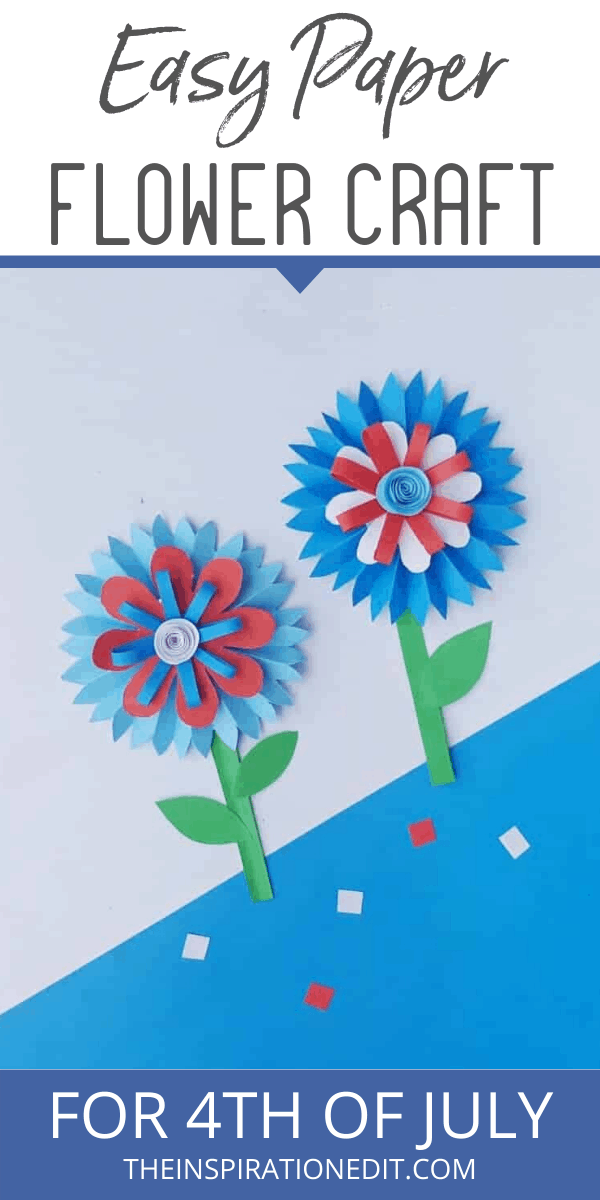 4th July flower craft