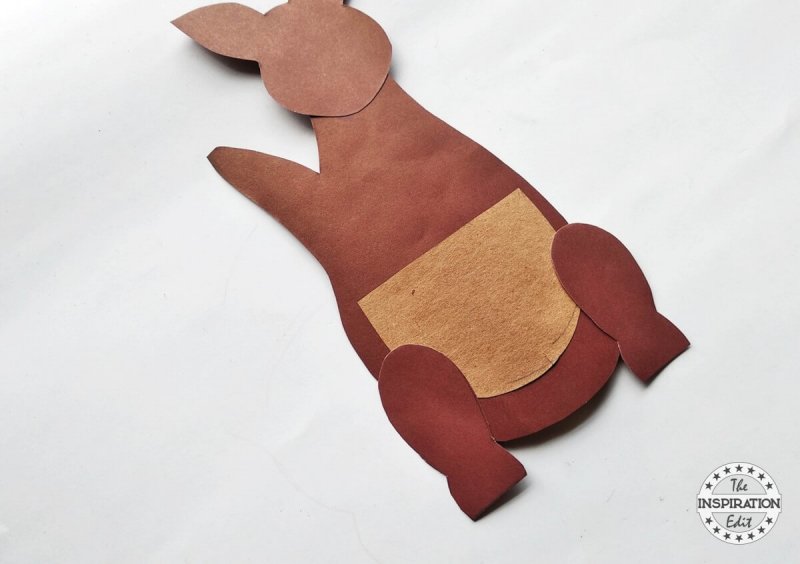 kangaroo paper craft kangaroo paper craft