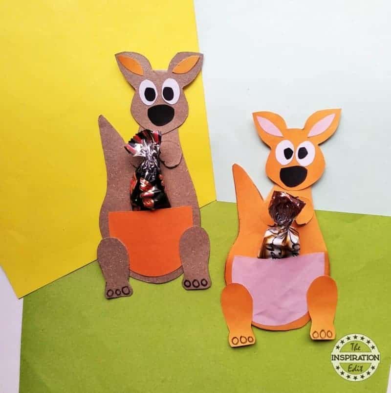 kangaroo paper craft kangaroo paper craft