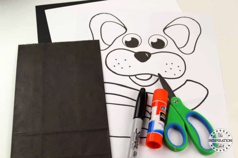 easy paper bag dog puppet easy paper bag dog puppet