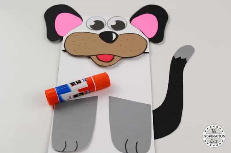 easy paper bag dog puppet easy paper bag dog puppet