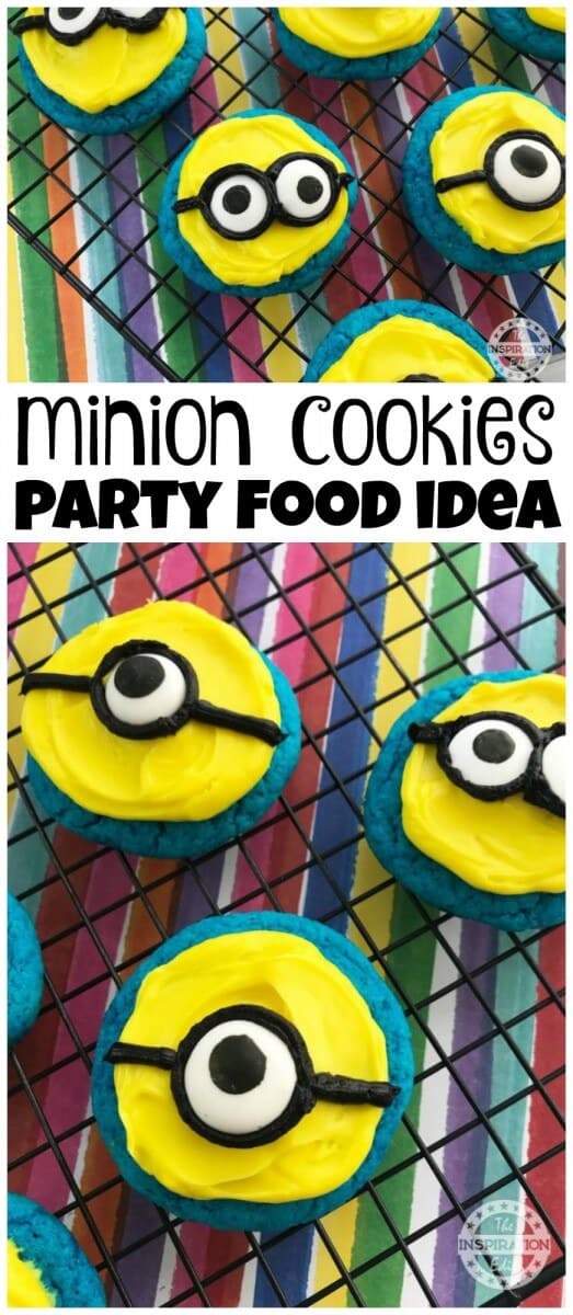minion cookies party food idea
