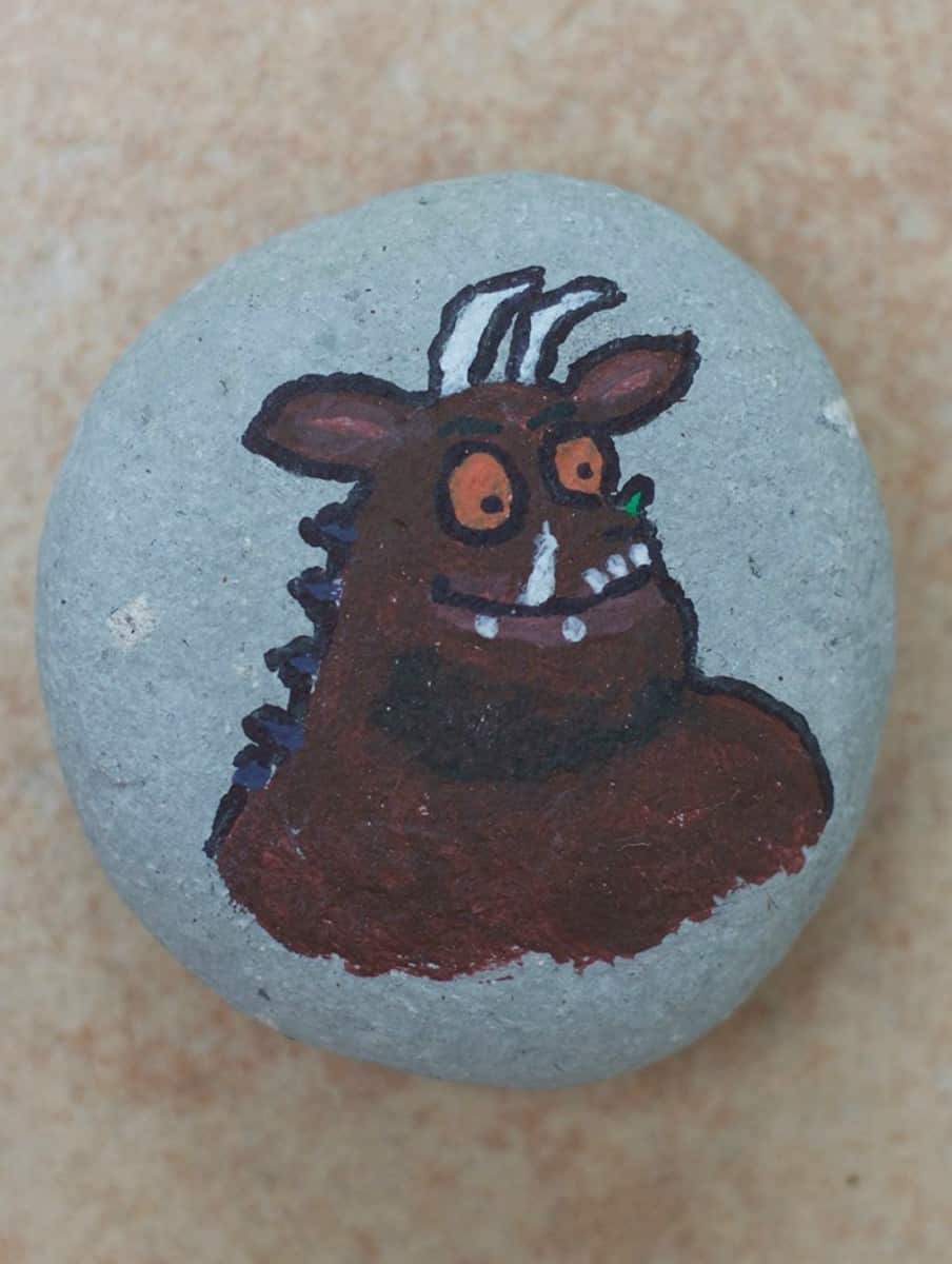 GRUFFALO PAINTED ROCK