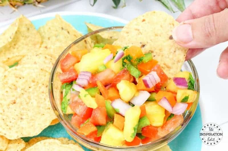weight watchers zero points pineapple salsa