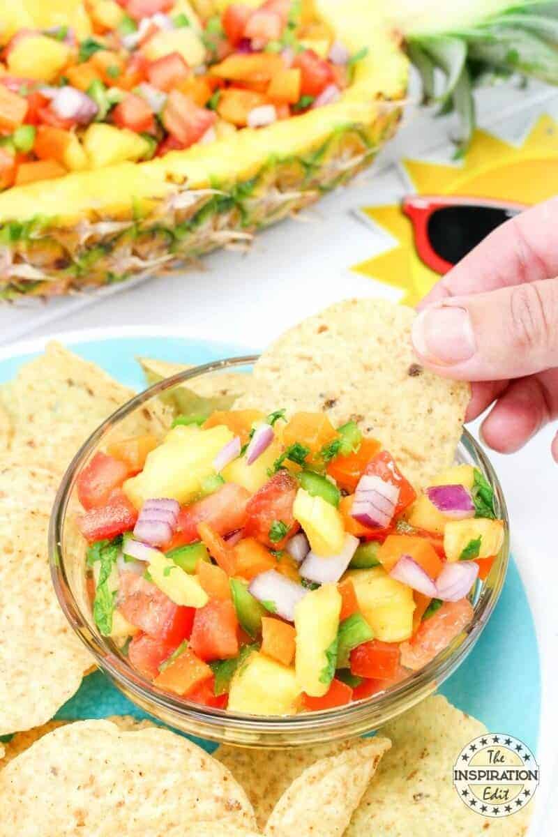 weight watchers zero points pineapple salsa
