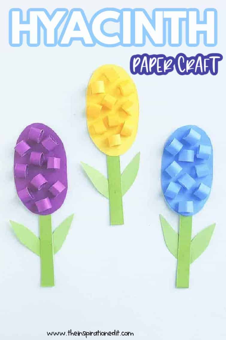 Hyacinth Paper Craft.