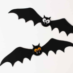 Halloween bats craft.