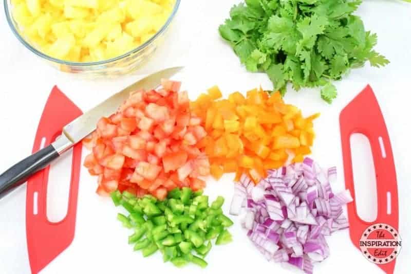weight watchers zero points pineapple salsa