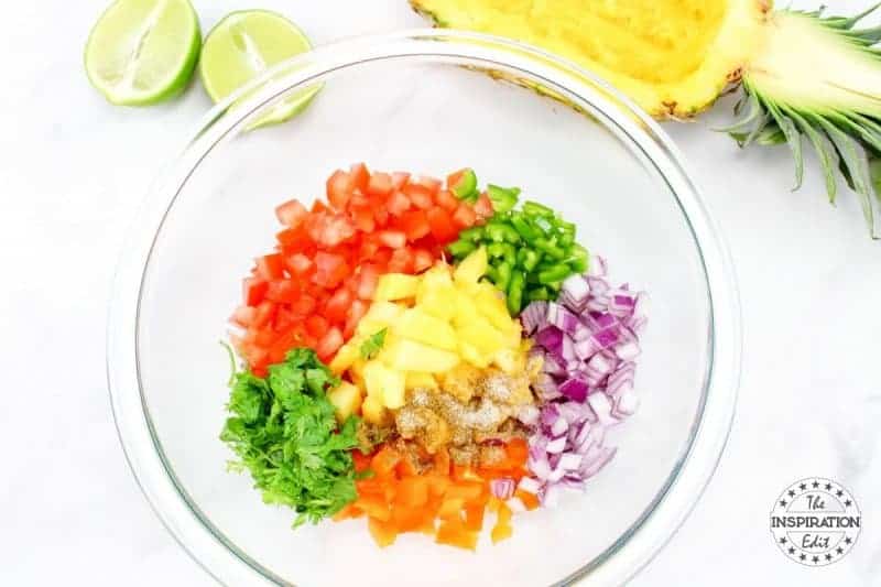 weight watchers zero points pineapple salsa