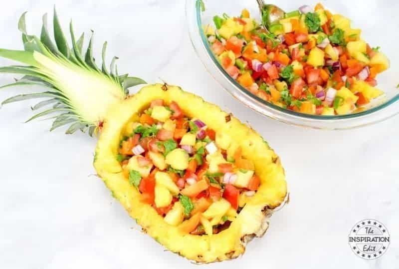 weight watchers zero points pineapple salsa