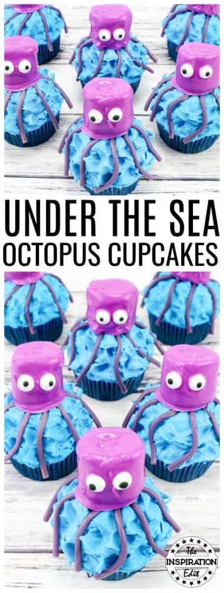 Octopus Cupcakes for kids