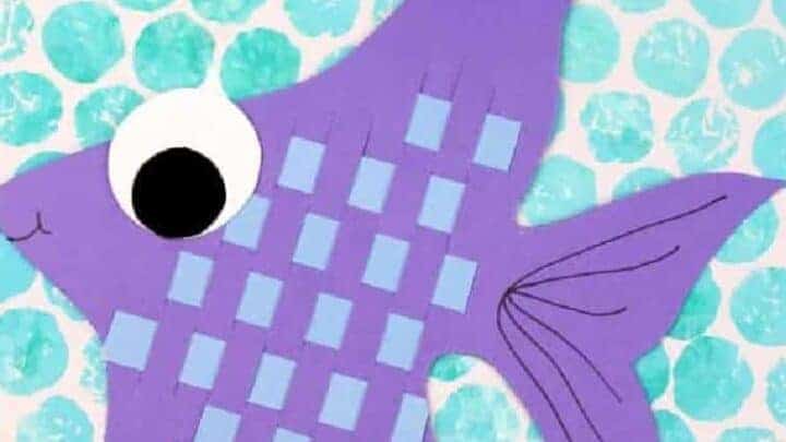 PAPER WEAVE ANGEL FISH