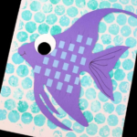 Paper Weave Fish Craft.