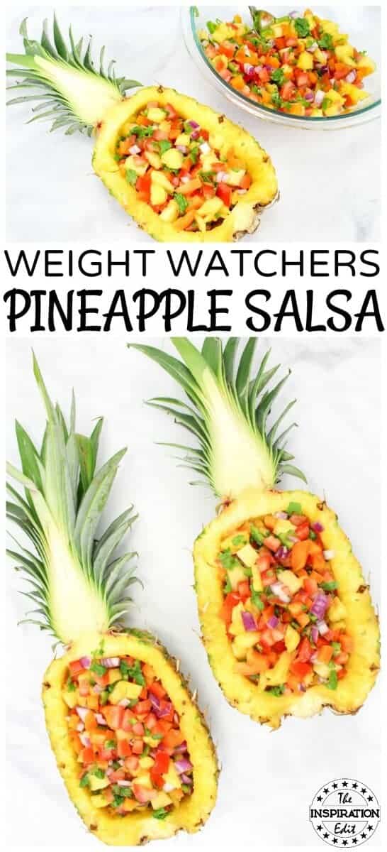 weight watchers zero points pineapple salsa