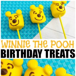 Winnie The Pooh Party Food Lollipops.