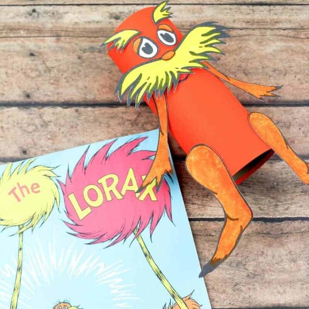 Lorax Toilet Tube Activity