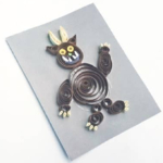 Gruffalo Quilling Craft.