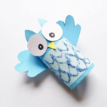 Owl paper craft for kids.