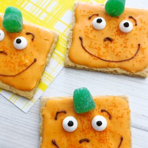 Spookley the Pumpkin Halloween Pumpkin Cookies.