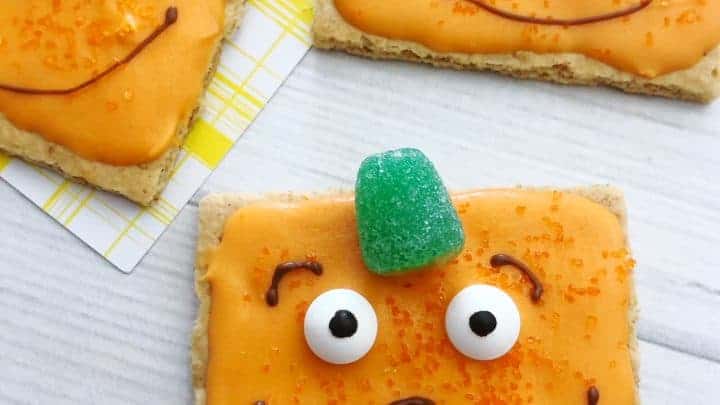 spookley the pumpkin halloween pumpkin cookies