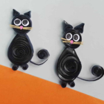 Black Cats Quilling.