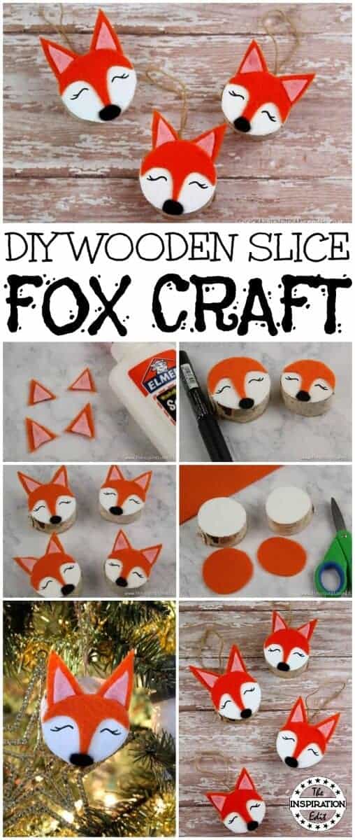 Wooden Fox craft