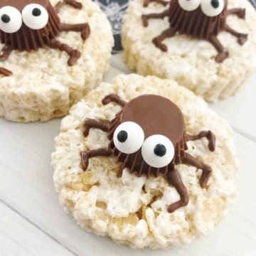 Halloween Rice Krispies Treats.