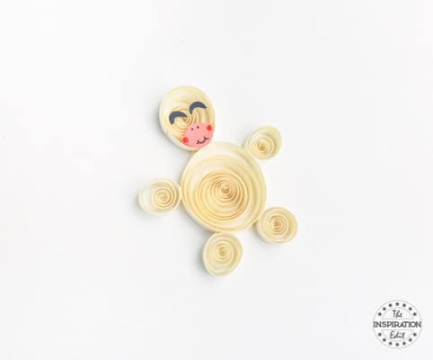 Unicorn Quilling Project Step (6).