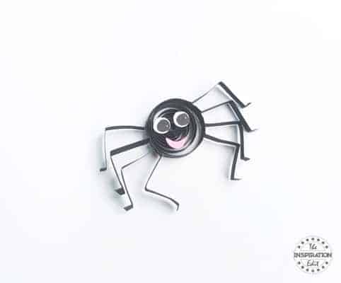 halloween cat quilled craft