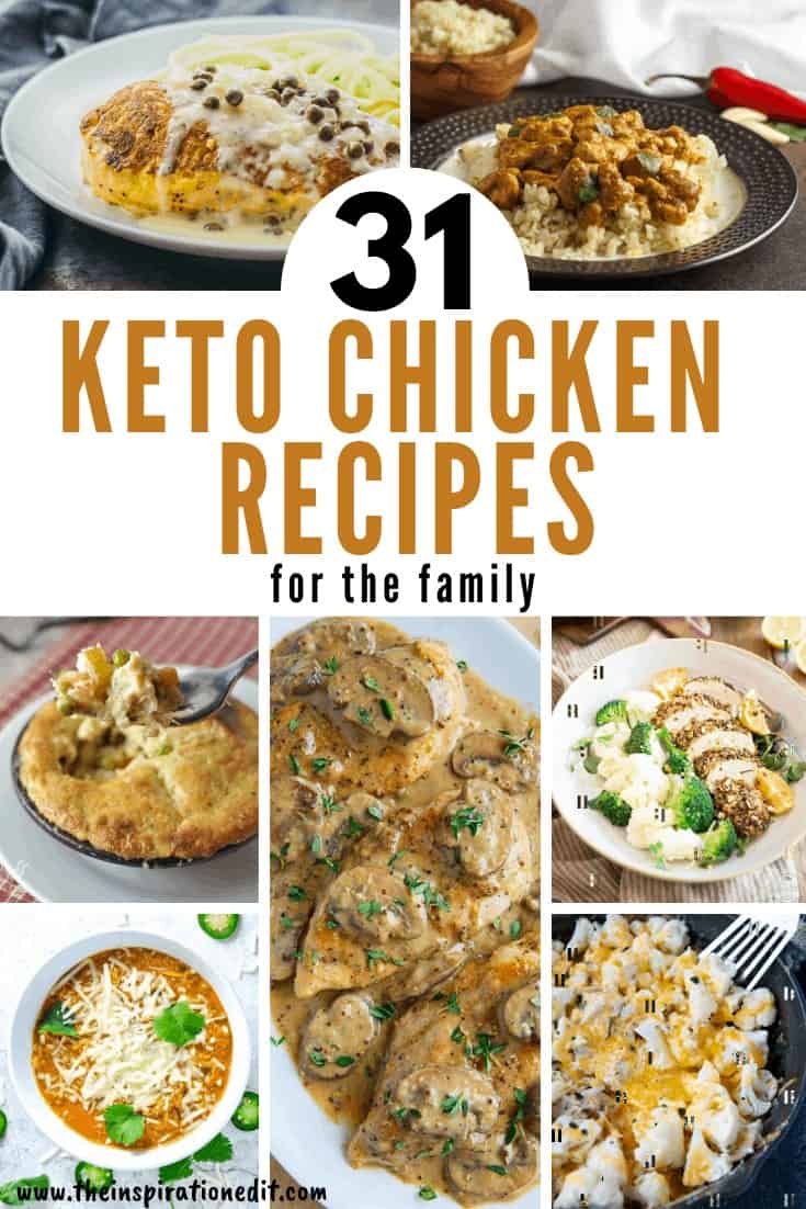 Delicious Keto Chicken Recipes · The Inspiration Edit