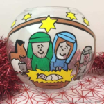 Christmas Nativity Craft Fish Bowl.
