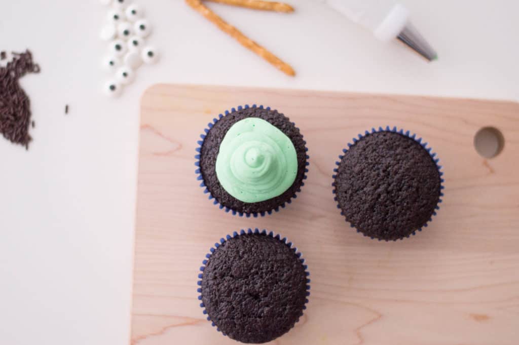 frankenstein cupcakes recipe