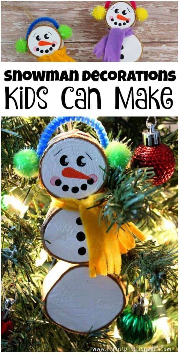 snowman ornament craft