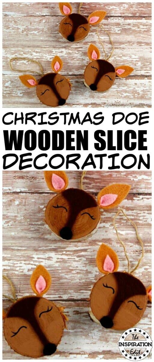 Wood Slice christmas