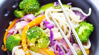 Chicken And Broccoli Stir Fry In Peanut Sauce