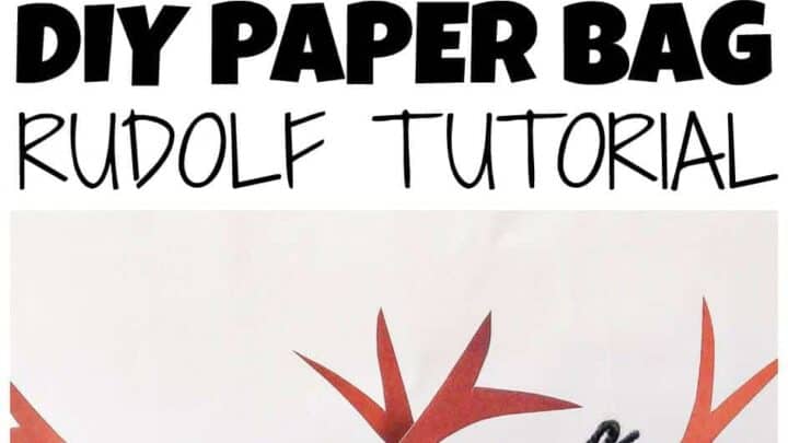 DIY Paper Reindeer Craft