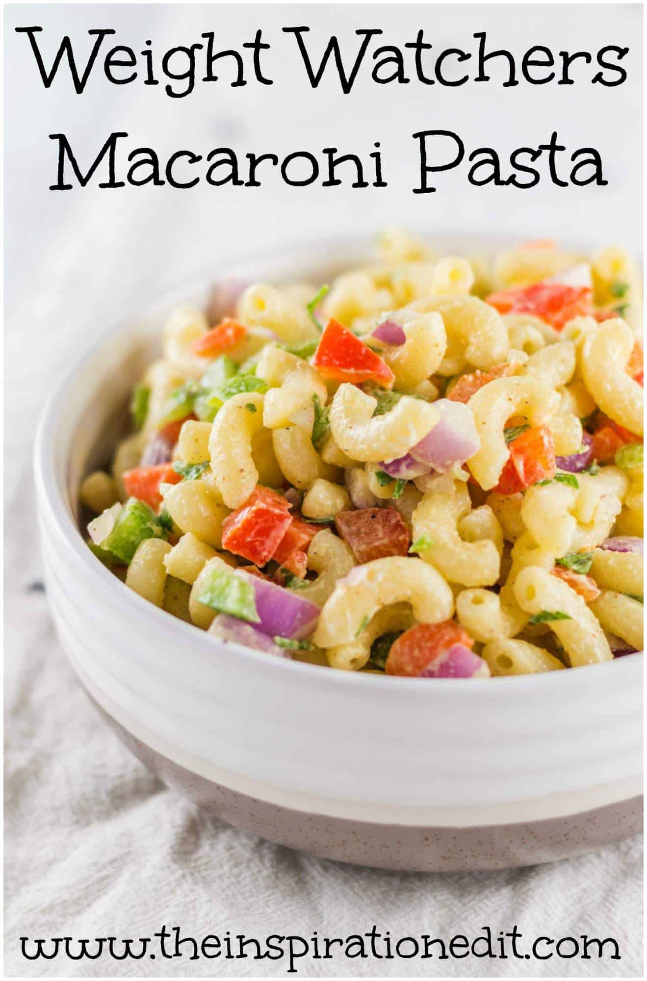 Weight Watchers Macaroni Pasta recipe