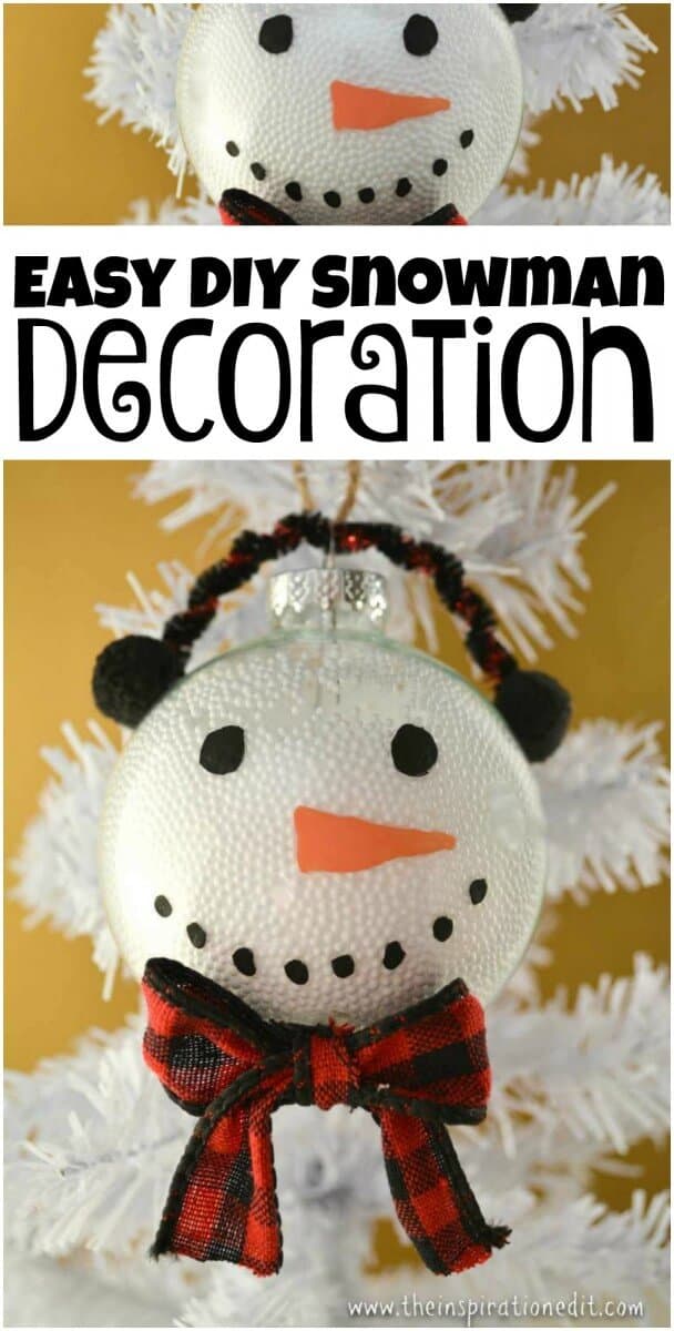 Snowman Christmas Decoration.